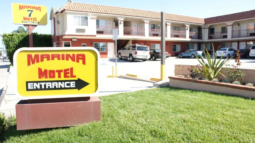 Marina 7 Motel Los Angeles Buitenkant foto